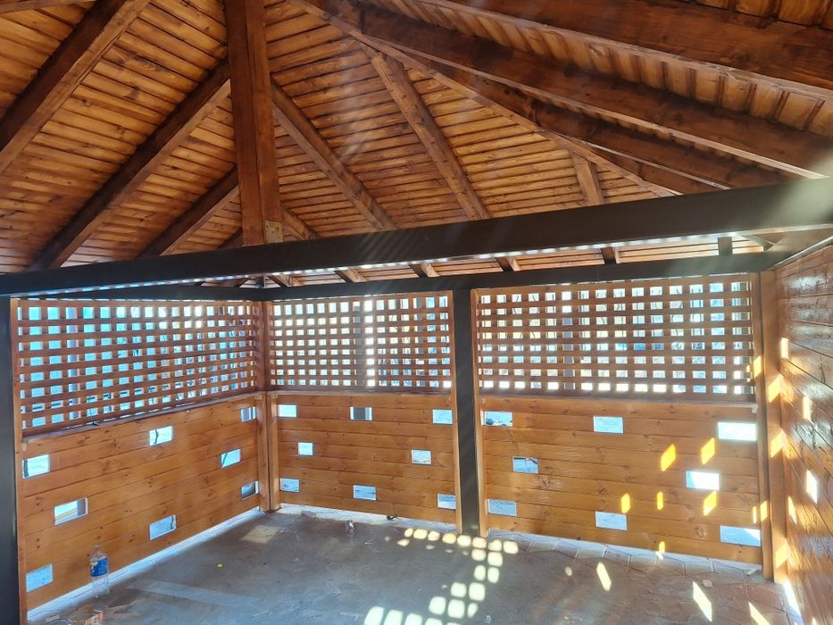 Foișor și terase mobilier și gradina