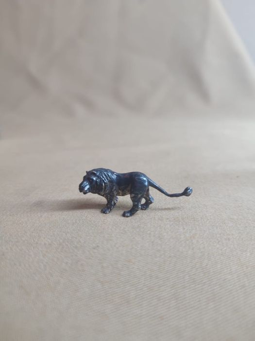 Серебро лев антиквариат