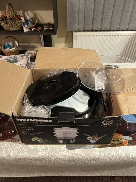 Aparat de gatit cu aburi Heinner Steamer hsa-1000xmc