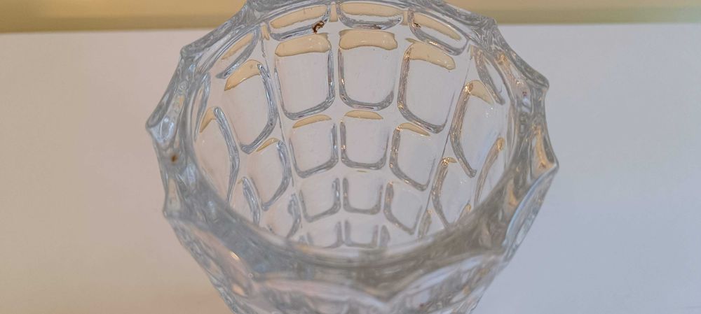 Кристална стъклена ваза