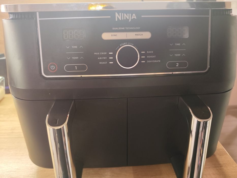 Двyзoнoв Еър фрайър нинджа  NINJA Air fryer Foodi Pro Duаl Zone