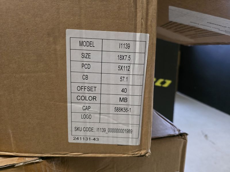 18цола 5x112 Skoda Шкода 5х112