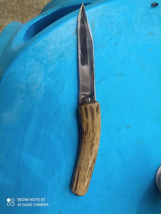 Cuțit mâner corn de cerb