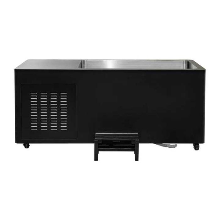 Bazin All-in-One Recuperare Gheață și SPA, Exterior Metal Zincat Mat, Interior Inox 304, Răcire/Încălzire, WIFI, Iluminare LED