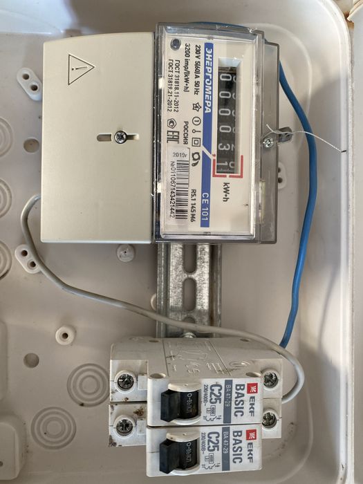 Счетчик света Энергомера