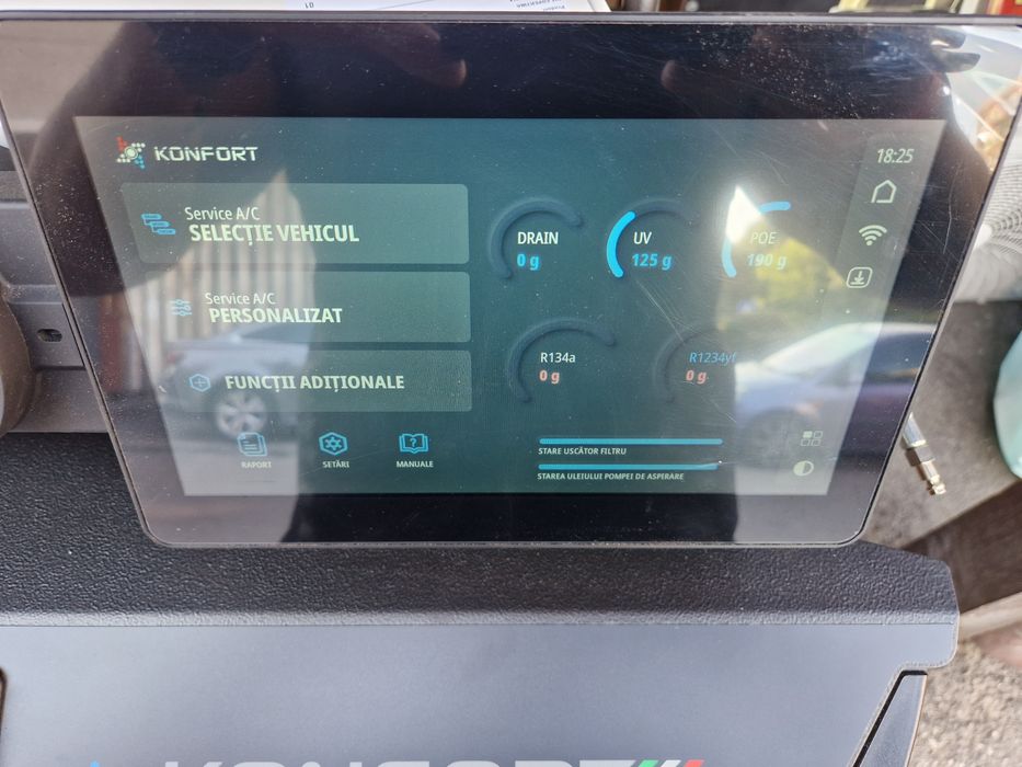 Aparat Incarcare Clima Texa 780 TOUCH BI-GAS  R1234YF/ R134A 2 Buteli