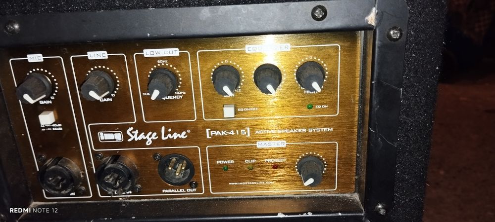 Boxă biamplificata IMG stage line 415 pak