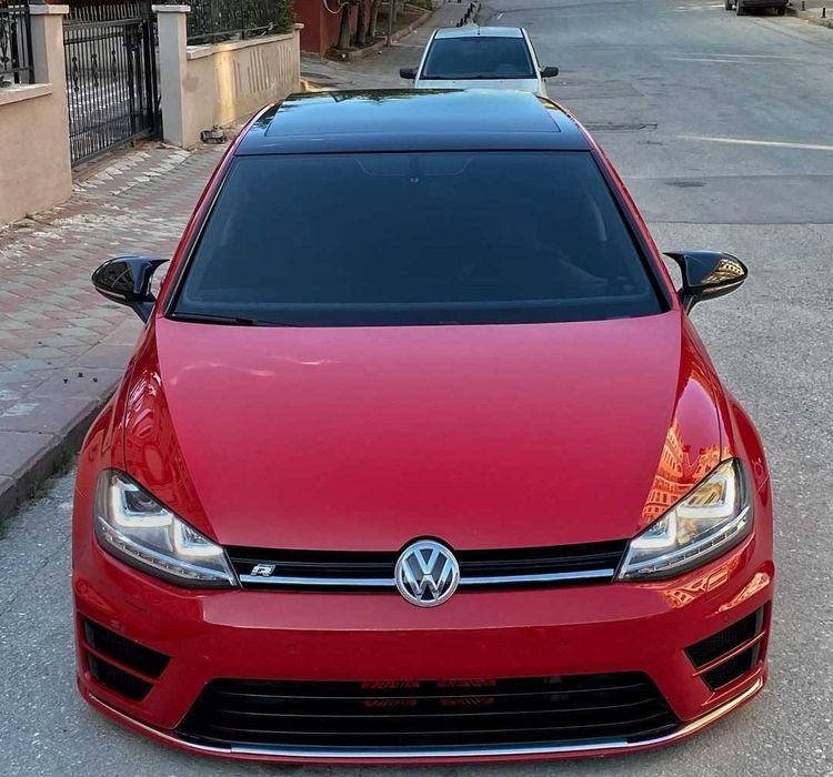 Капаци за огледала Volkswagen Golf 7 Batman Style черен гланц комплект