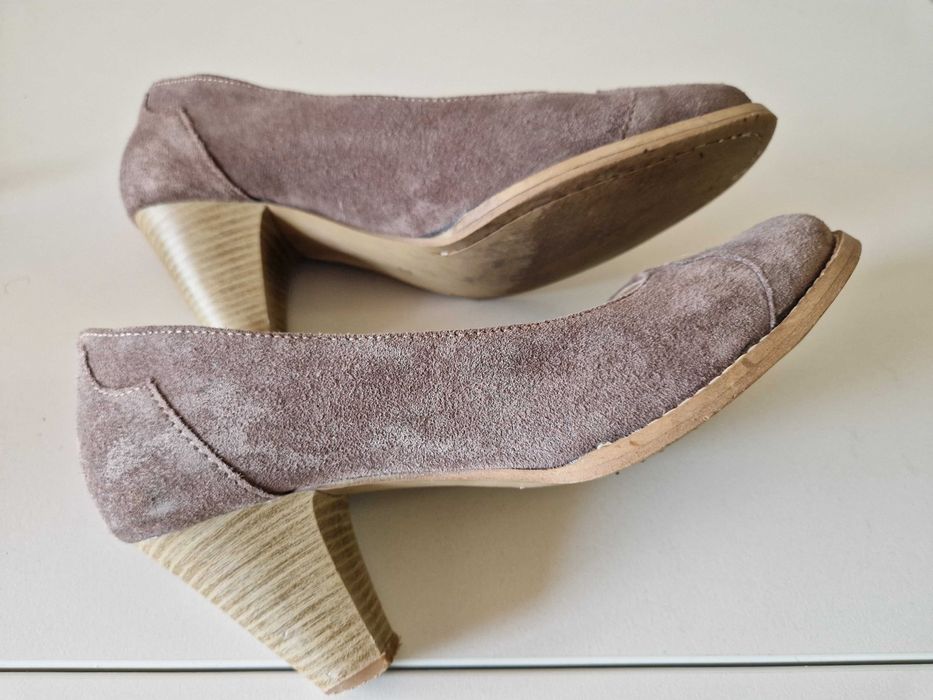 Pantofi piele intoarsa mar.39