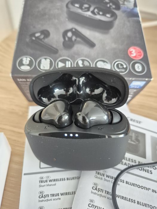 Casti wireless bluetooth Silver Crest