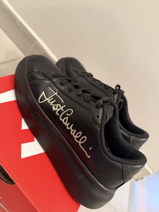 Adidasi Just Cavalli din piele