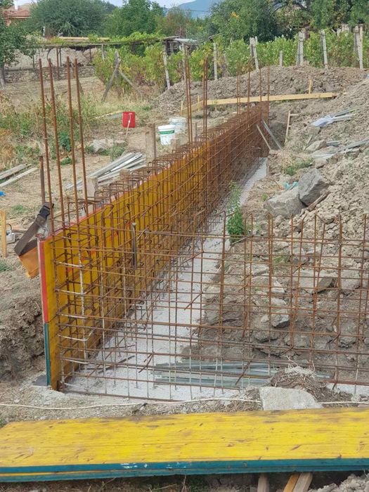 Кофраж под наем (жълти платна)