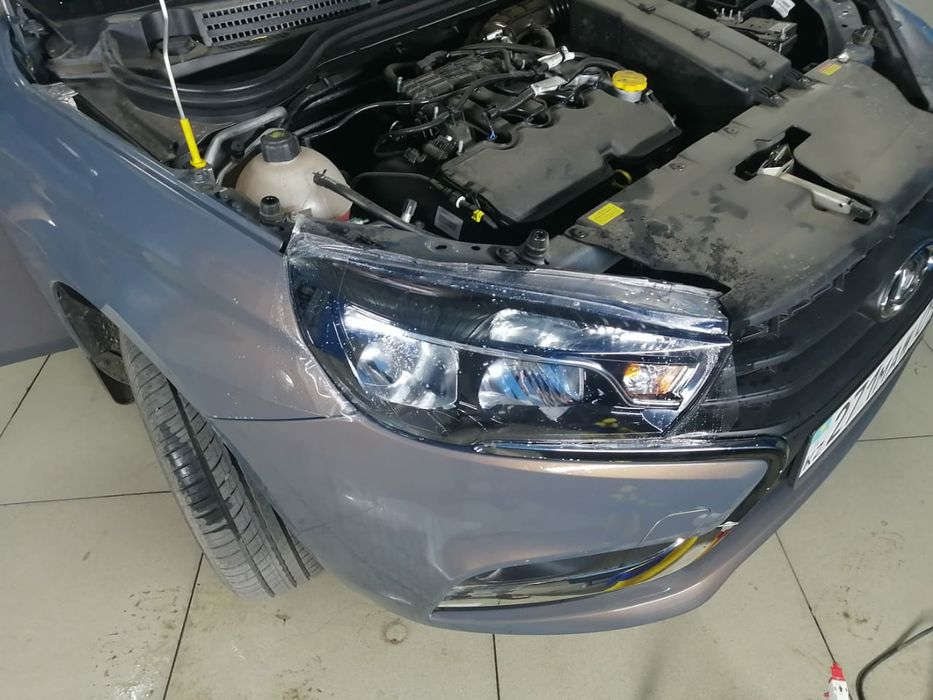 Бронирование полировка фар