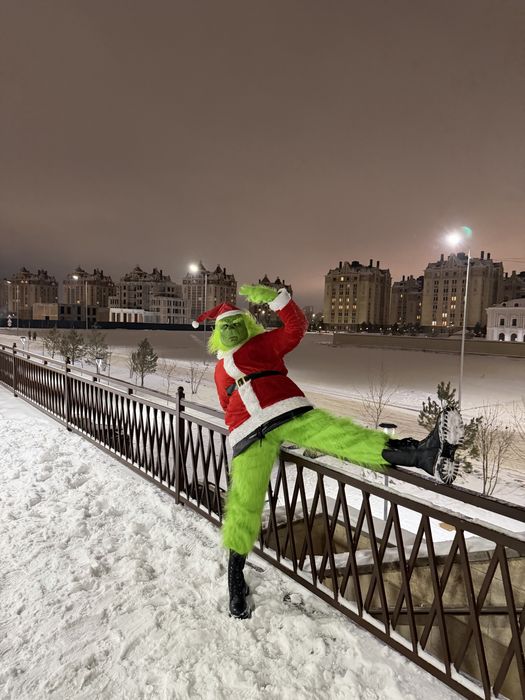 Костюм Гринча. Новый. 40000 тг