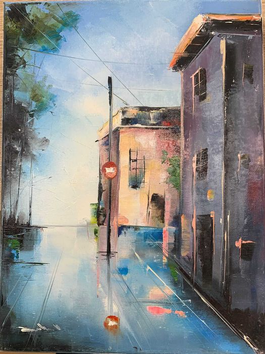 Tablouri, pictate in ulei de Sebastian Constantin. Livrare personala