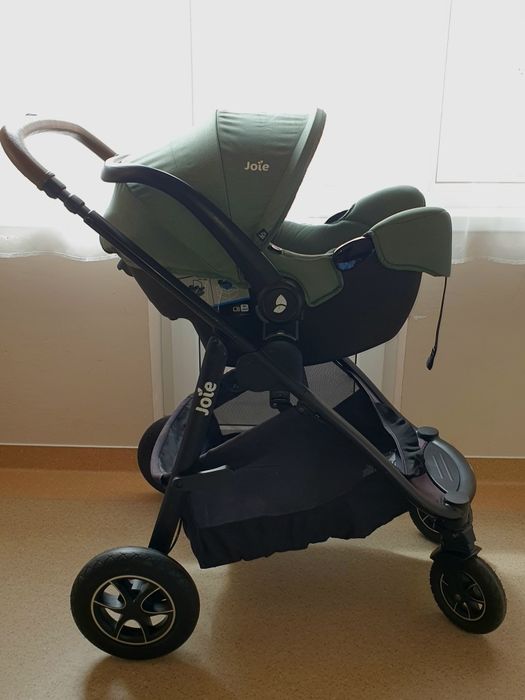 Scoica auto pentru copii Joie I-SNUG, 0-13 kg, nastere-75 cm - Laurel