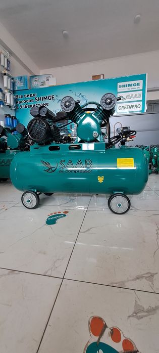100 литр 51 поршневой воздушный компрессор, SAAB