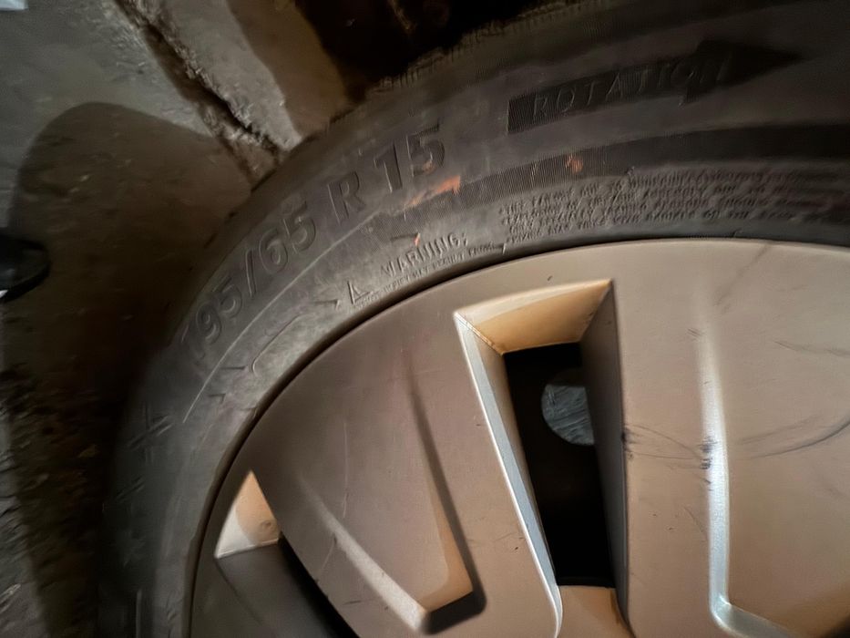 Vând set jante tabla R15 5x112