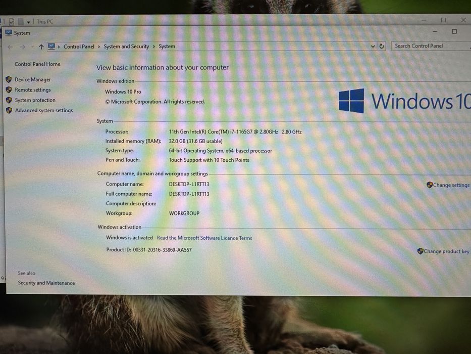 All in one pc dell tochscreen 32 gb ram