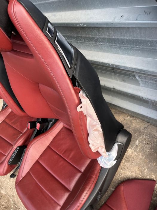 Салон за Mercedes-Benz W207 купе червен подгрев ном 199