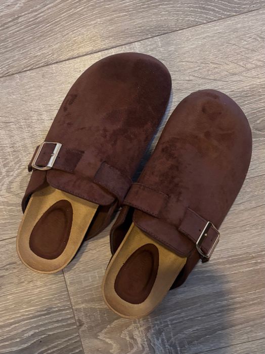 Чехли кафяви clogs