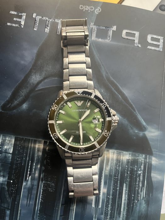 Часовник Emporio Armani Diver 100m