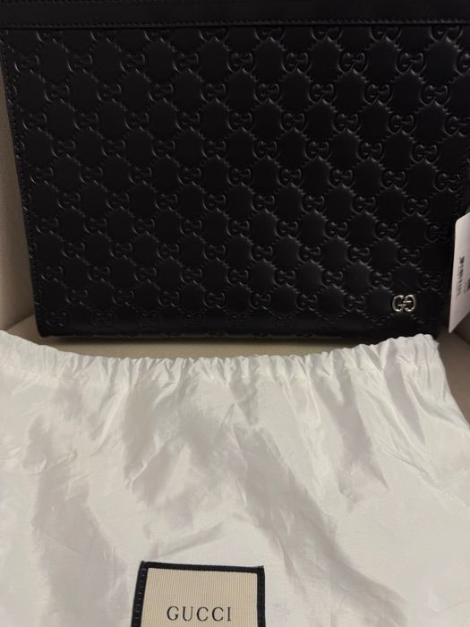 Промо:Gucci-Чисто нова оригинална мъжка чанта/клъч