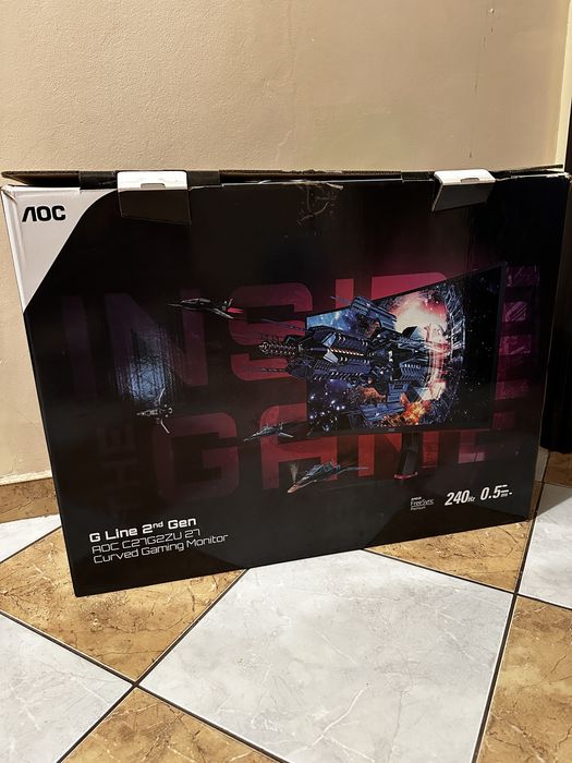 Monitor gaming curbat 27” Full hd 240Hz 1ms