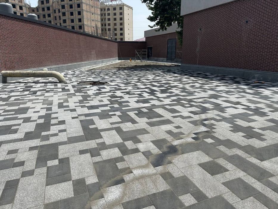 Брусчатка вибро прессованная burchatka пресс-брусчатка