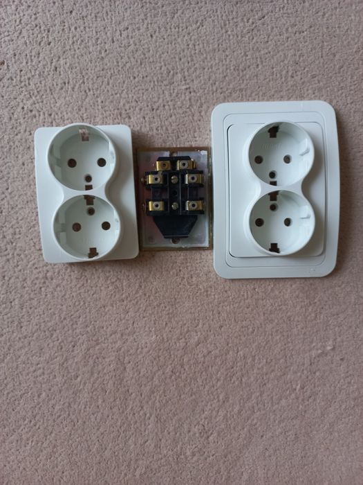 Удлинители, розетки, выключатели