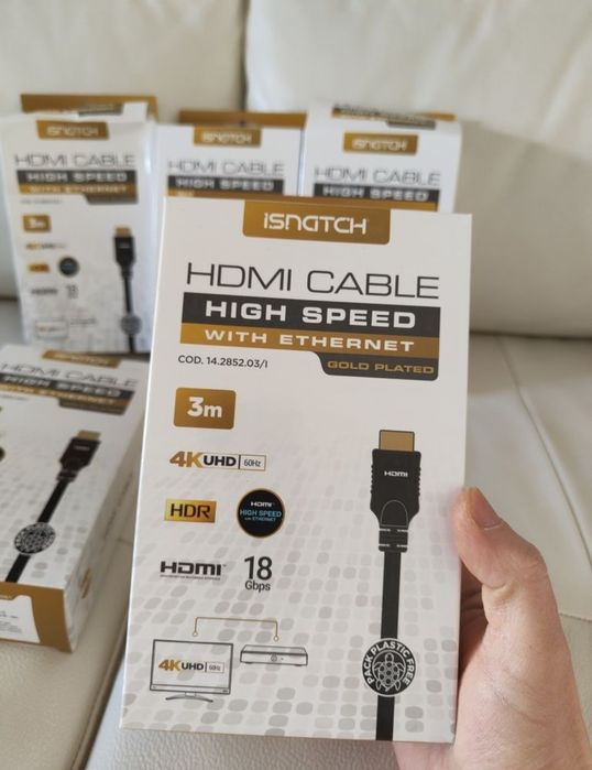 Cablu HDMI 2 metri / Premium Cablu PS4 Xbox Tv Laptop