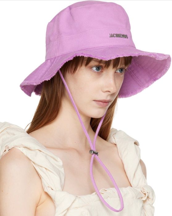 ОРИГИНАЛ шапка JACQUEMUS Le Bob Artichaut bucket hat