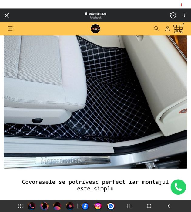 Covorase Mercedes-Benz S class w222