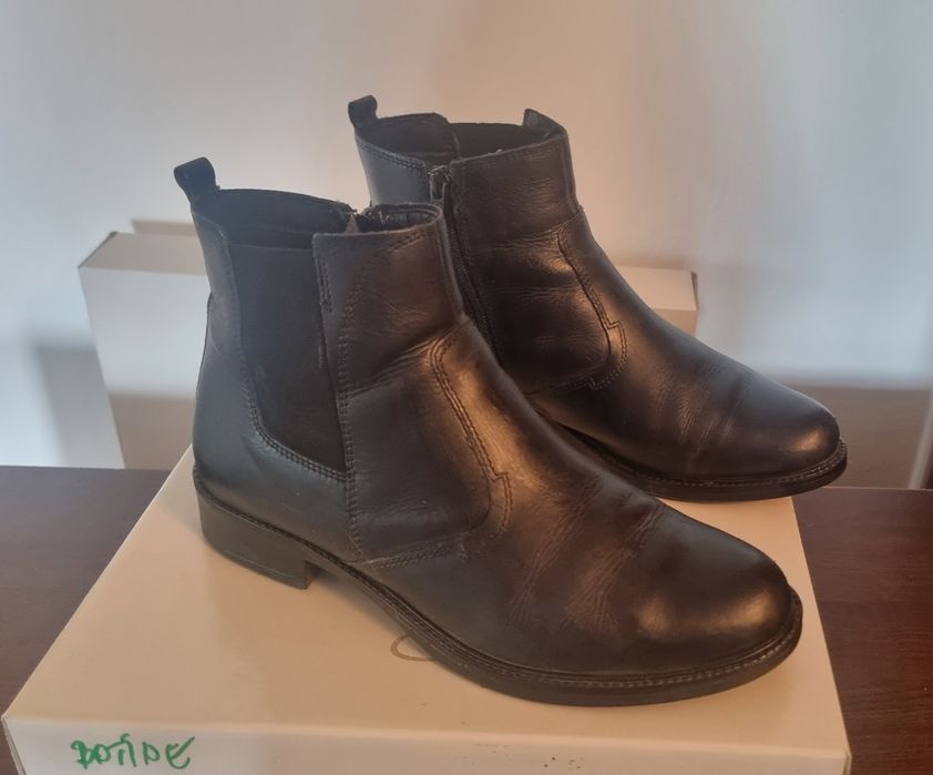 Botine dama piele naturala