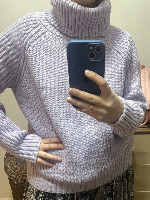 Свитер шерсть  теплый