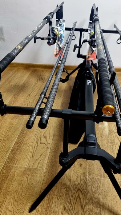 SET. Complet Pescuit la Crap. Giurgiu • OLX.ro