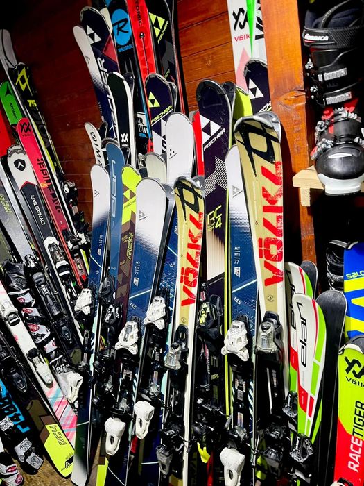 Schiuri copii skiuri adulți începători intermediari