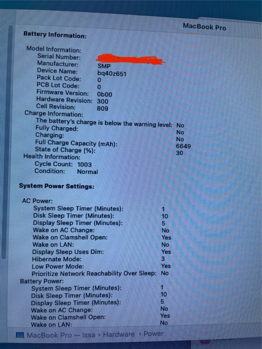 Продам Macbook Pro 16