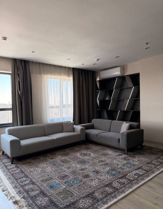 Просторная 3комн в ЖК Akay City с террасой 120м²+60м² евроремонт