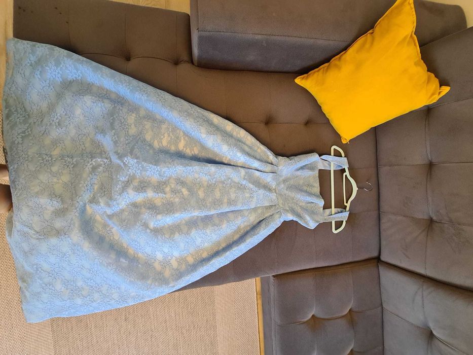 Rochie Albastra Atmosphere Fashion - Pentru Ocazie de Nasa Nunta Botez