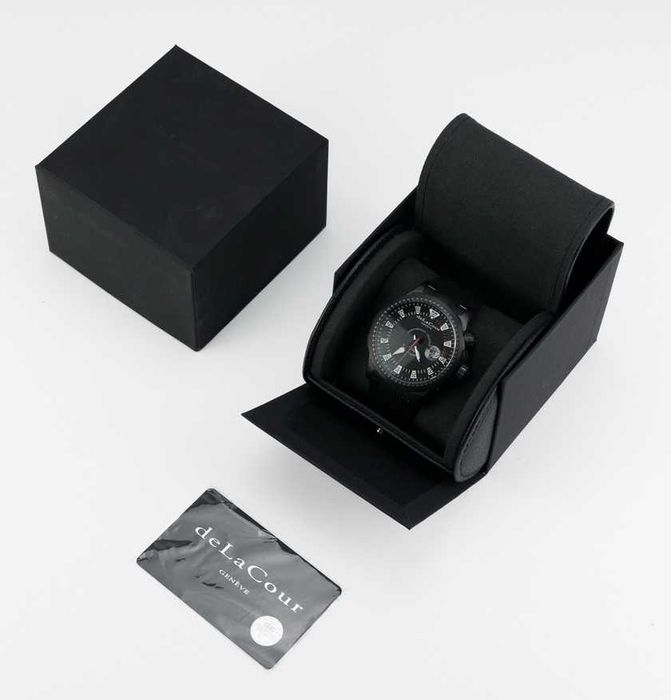 DeLaCour Promess Deep Diver Titanium Black DLC 48mm WATI0041-1342
