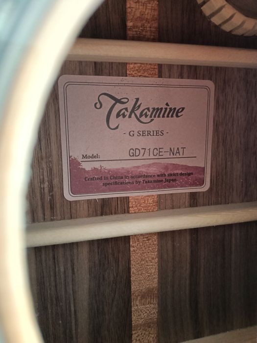Гитара Takamine GD71CE