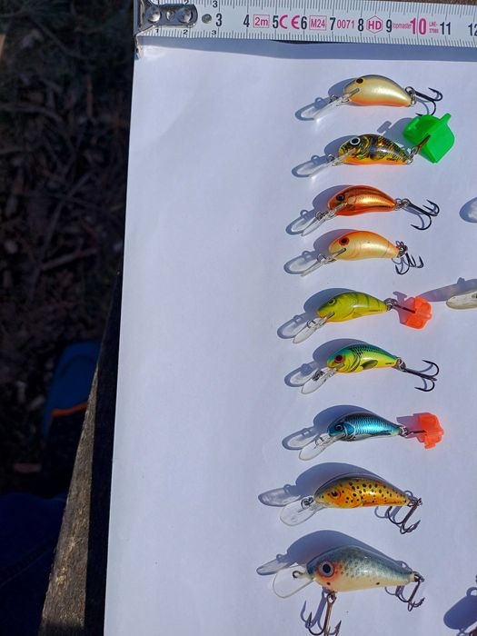 Воблери за кефал (клен) / щука