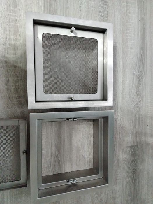 Grila inox /aerisire inox/  profesionala Noua