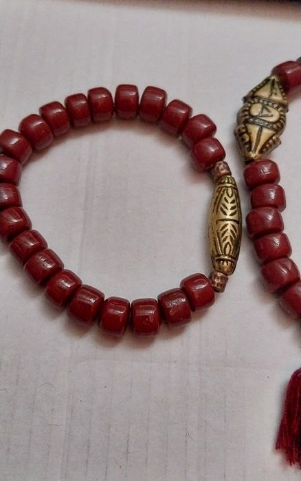 Bratari boho-chic din teracota , os de camila, coliere