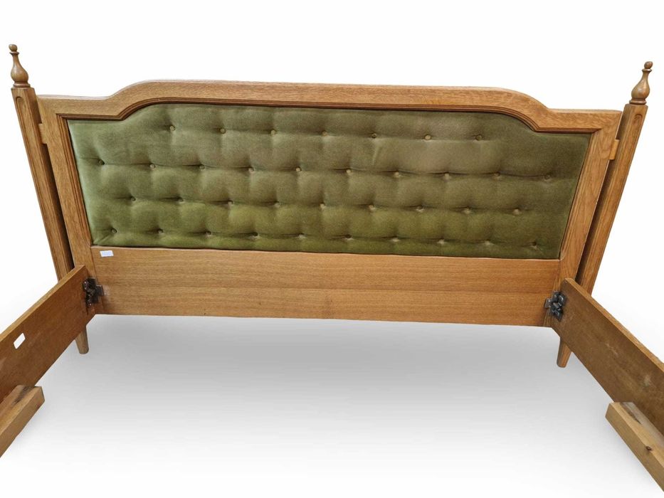 *ПРОМО* Дъбова винтидж спалня с двa броя нощни шкафчета