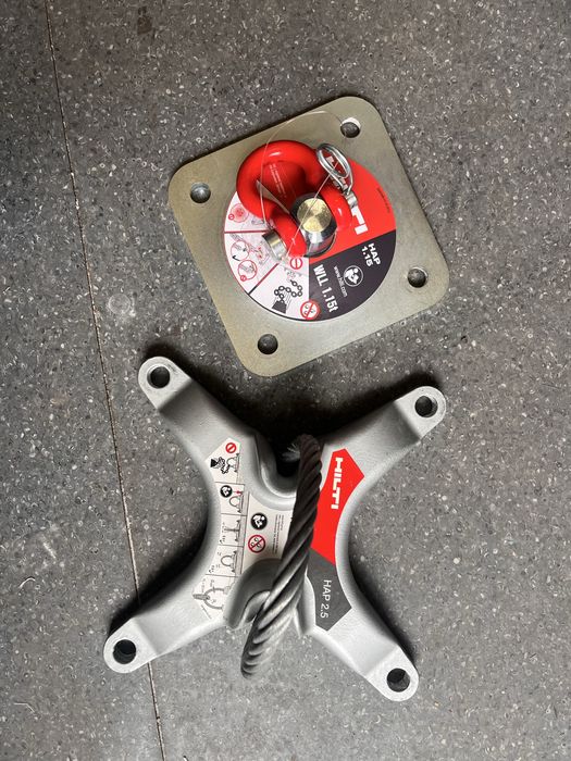 Кука Hilti 1.15Т и 2.5Т за телфер. Професионална