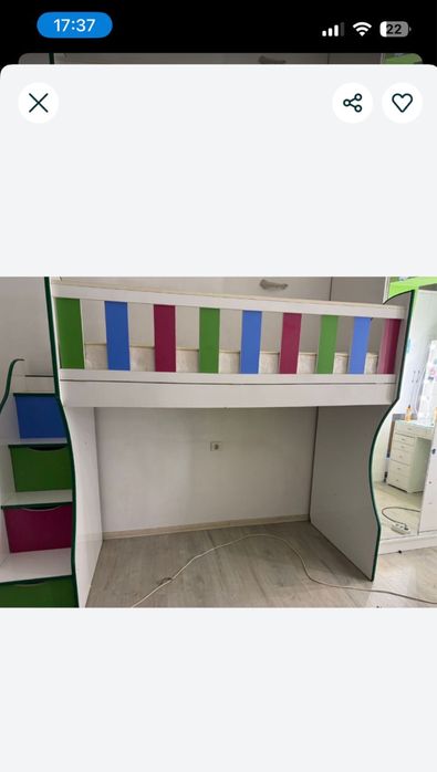 Продам кровать детскую