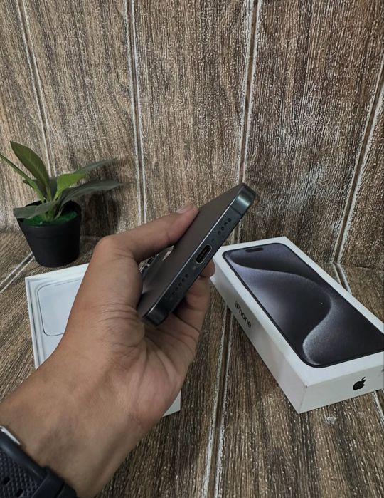 iPhone 15 ProMax 256Gb Natural Black Akk: 92% Kelwamiz