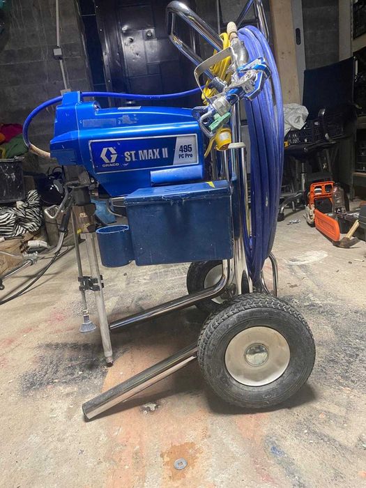 Vand pompa de vopsit Graco folosita pe santiere in Anglia